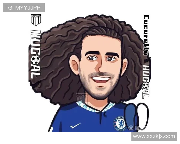 动漫风格足球球星头像设计以男运动员形象为主题的创意插画作品